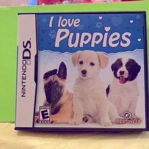 Nintendo DS game - I Love Puppies